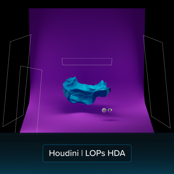 Studio LookDev Rig for Houdini/Solaris
