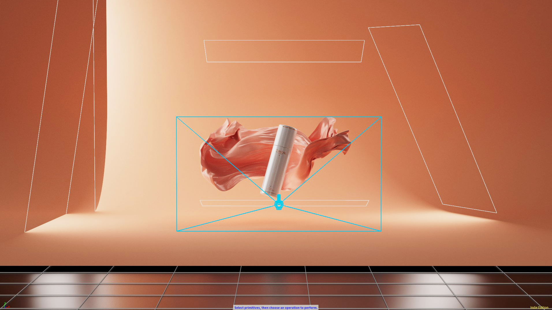 Vellum cloth using Solaris & Redshift 2